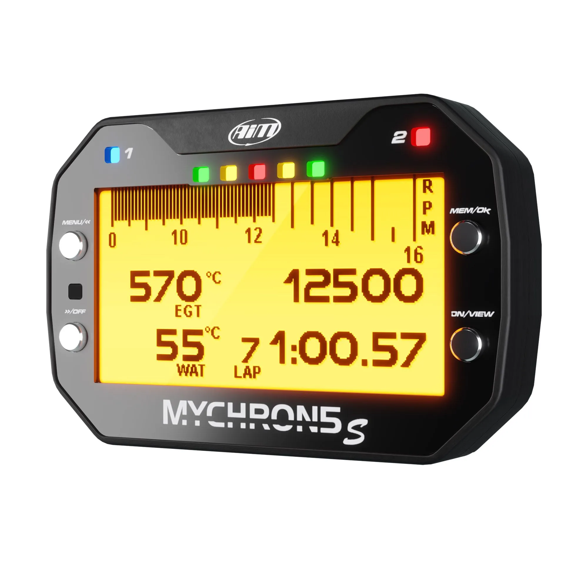 AIM MyChron5 S Dash Logger / Kart Lap Timer With GPS