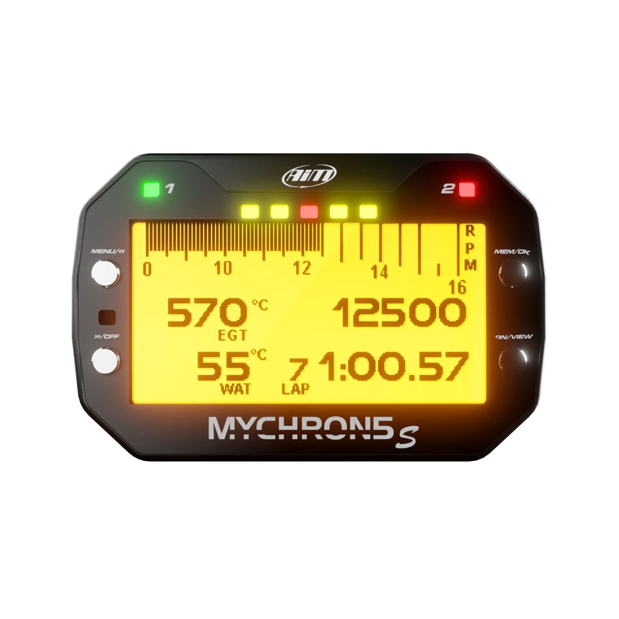 AIM MyChron5 S Dash Logger / Kart Lap Timer With GPS