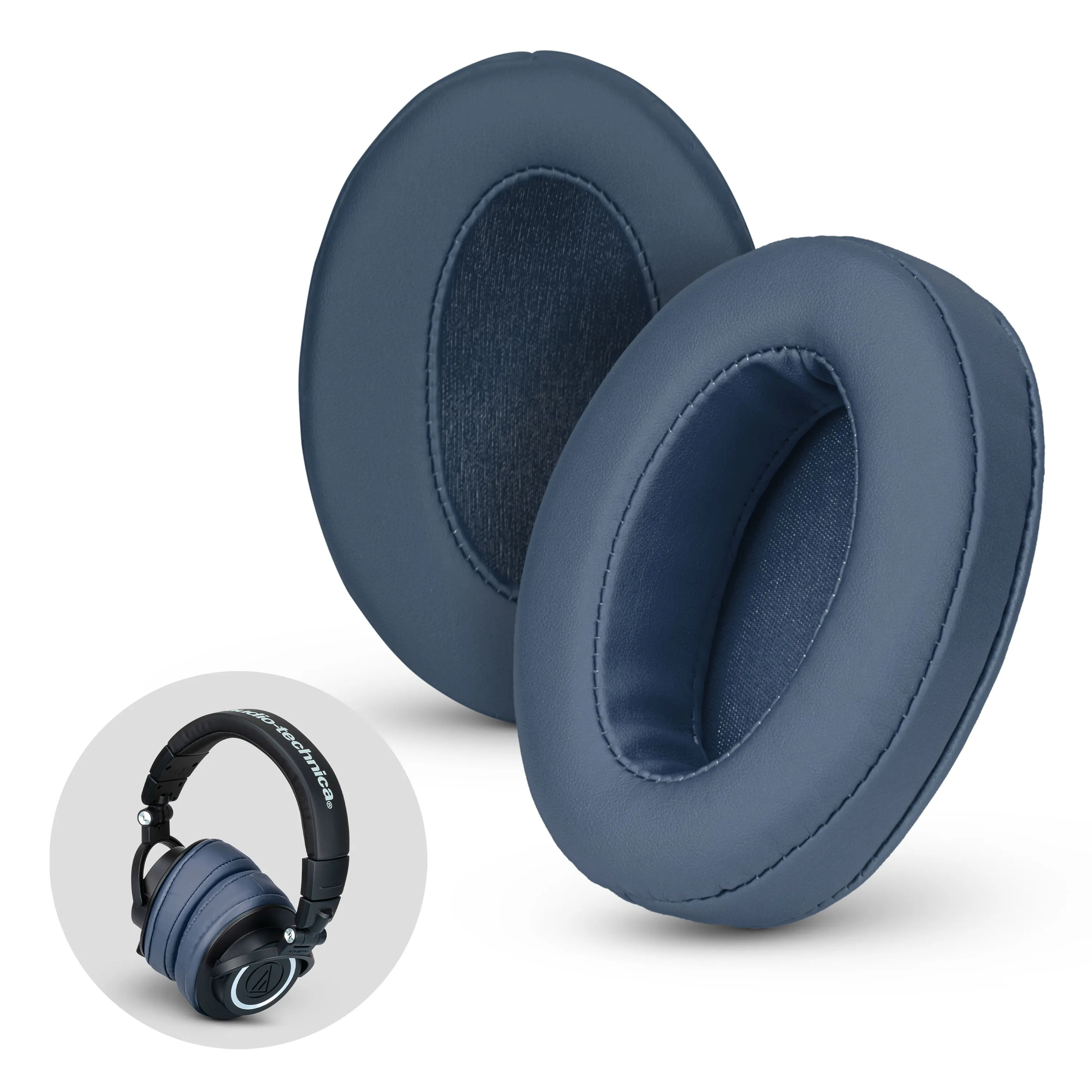 Angled Oval Headphone Memory Foam Earpads