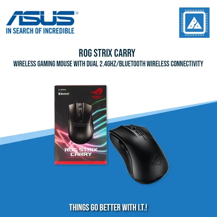 ASUS ROG STRIX CARRY WIRELESS GAMING MOUSE