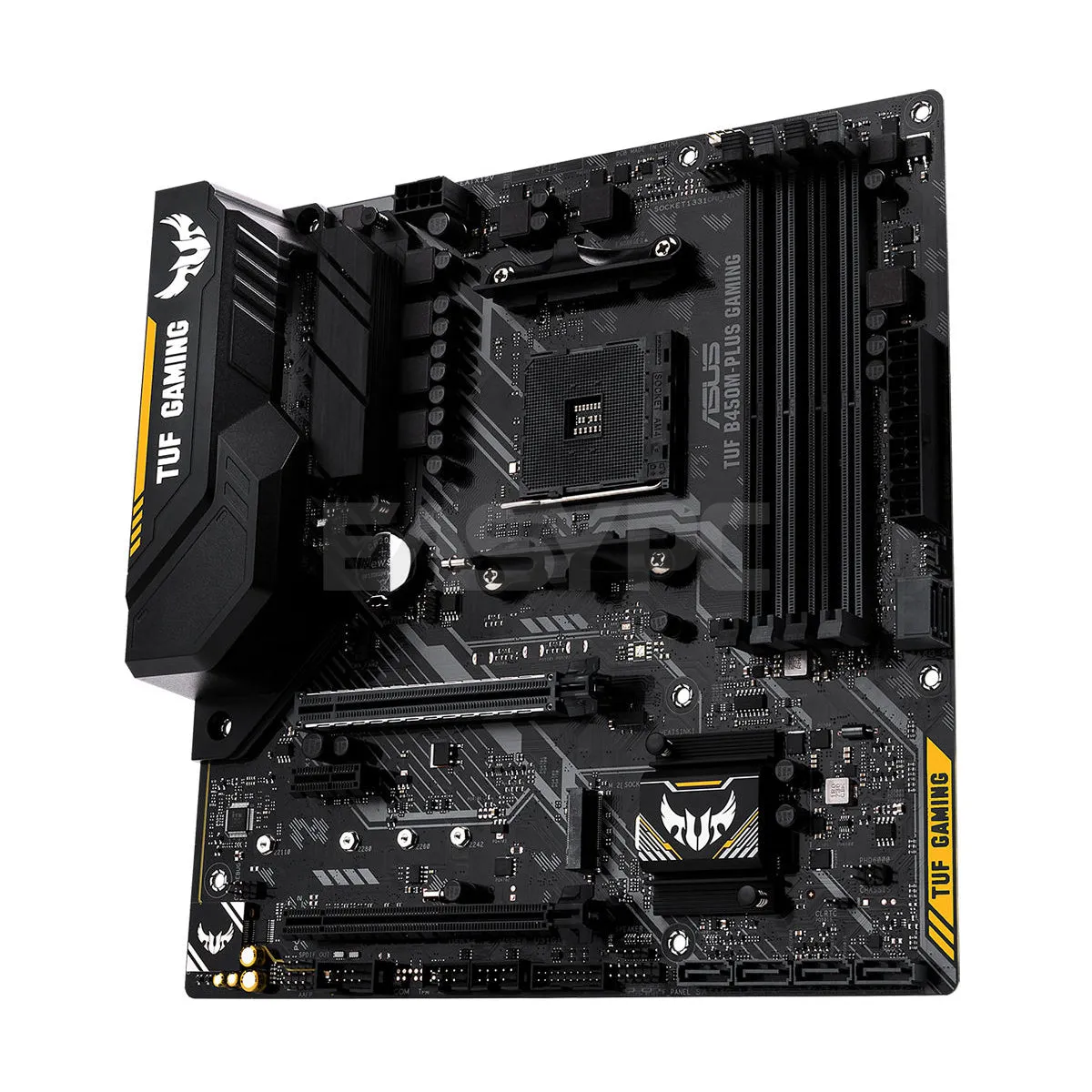 ASUS TUF B450M-PLUS GAMING AM4 AMD B450 SATA 6Gb/s Micro ATX AMD Motherboard