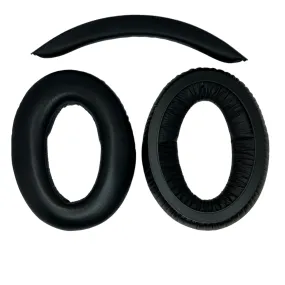 CentralSound Replacement Ear Pads and Headband Pad Cushion for Sennheiser PXC450  PXC350  PC350 PC350 SE HD380 PRO  HME95 HMEC250 G4ME Zero Game Zero