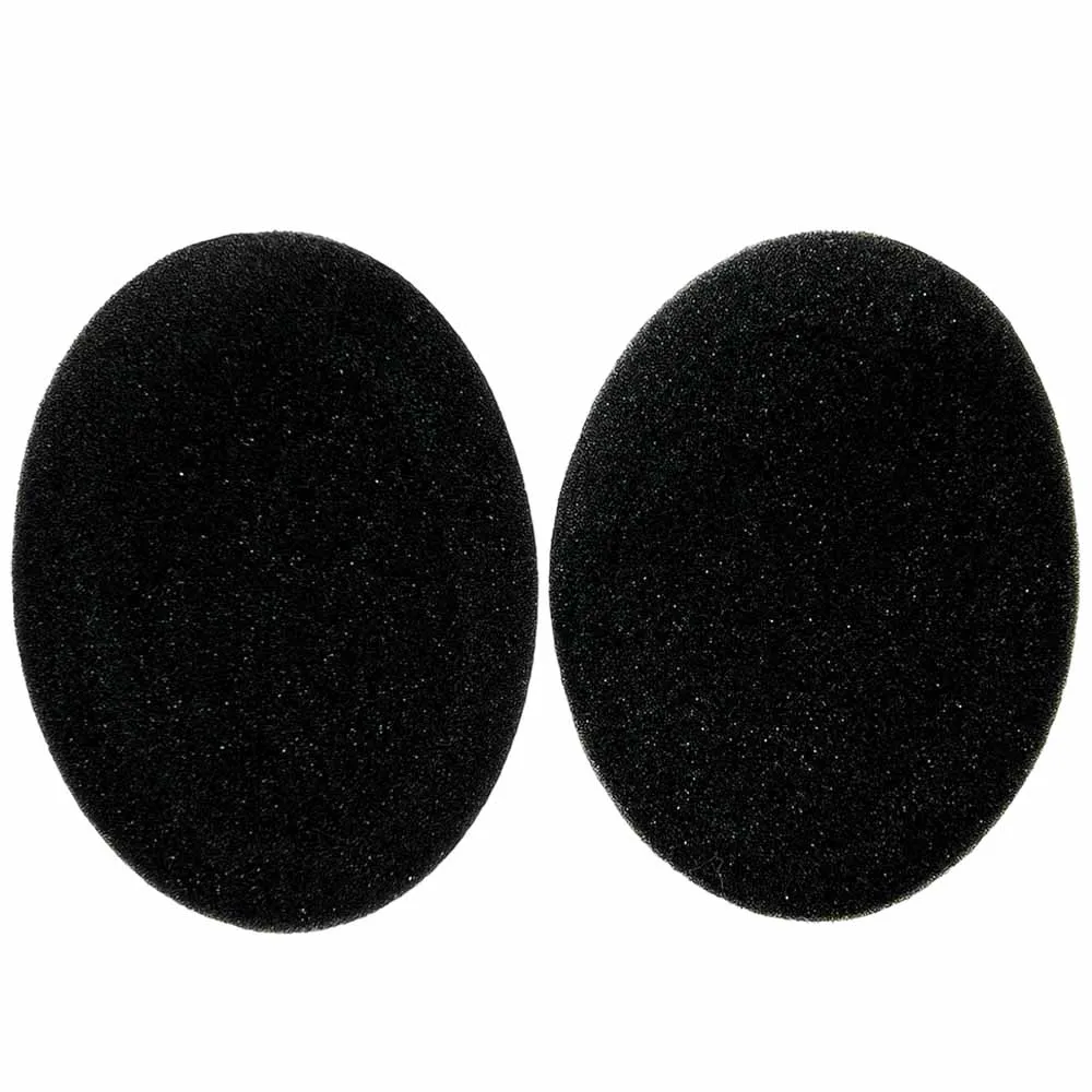 CentralSound Replacement Ear Pads Cushion Set for Sennheiser HD650 HD600 HD580 HD660S HD565 HD545 HD535 HD6XX HD58X Headphones | Velour | Protein Leather | Black