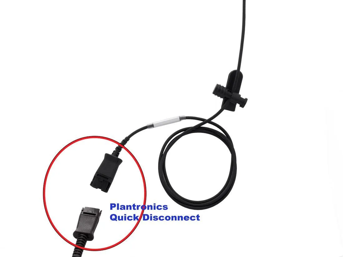 Cisco Cords for Plantronics QD Headsets - for Cisco 69XX,79XX,89XX,99XX Phones