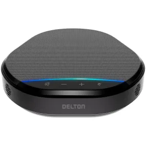 Delton C3900 USB Conference Speaker and Microphone, AI Noise Reduction, 5W Speaker, 16 ft Pickup Distance, 360Â° Voice Pickup Conference Speaker for Office, Home, Online Meetings and More - Black