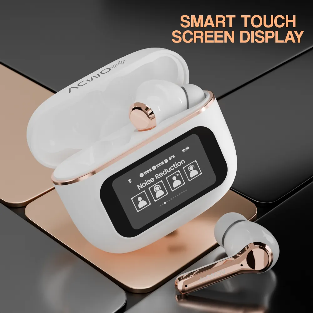 DwOTS Touch : Smart Touch Screen Display Earbuds