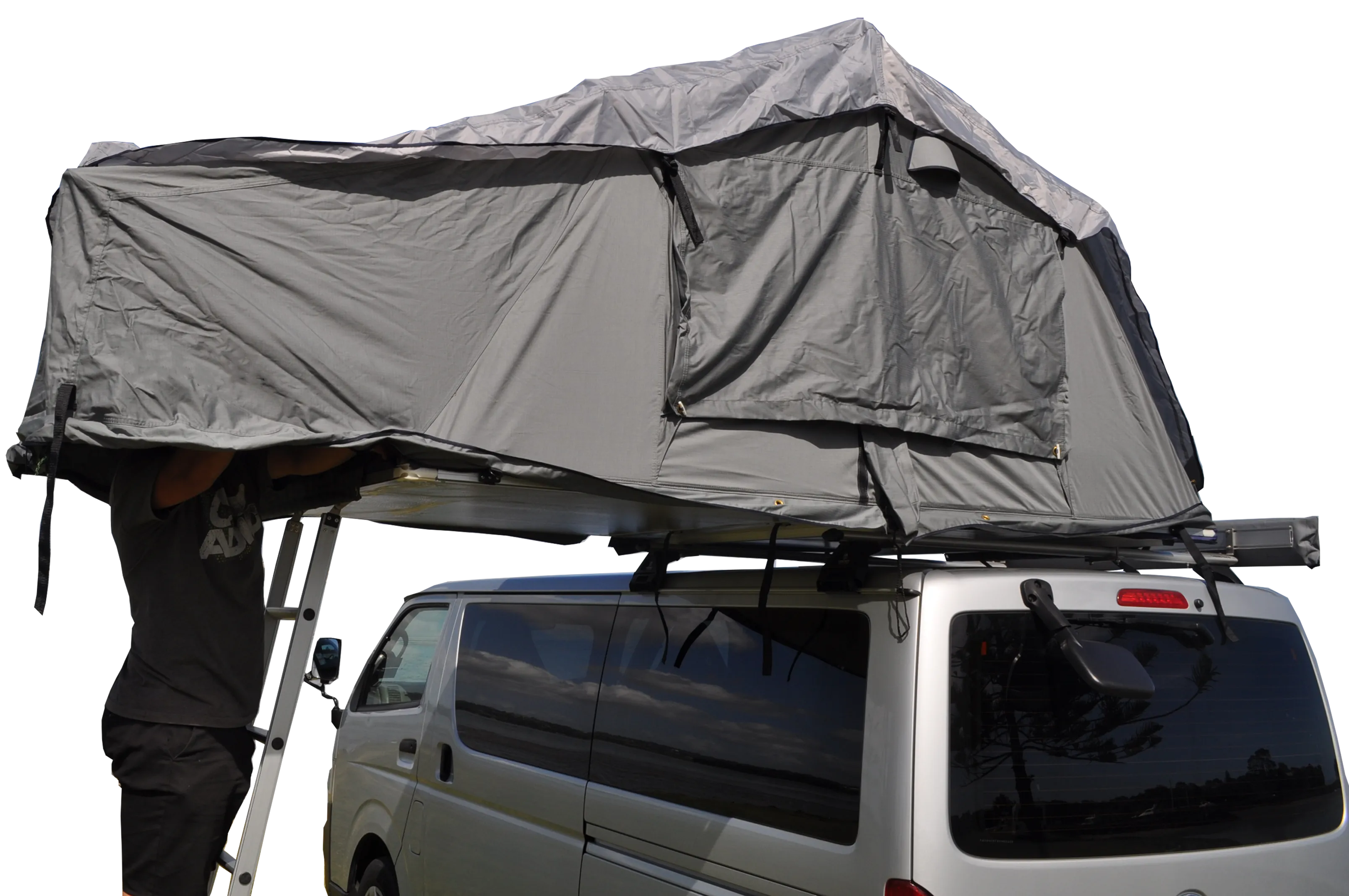 Extended Ventura Deluxe 1.4 Roof Top Tent   270 Awning (IN STOCK)