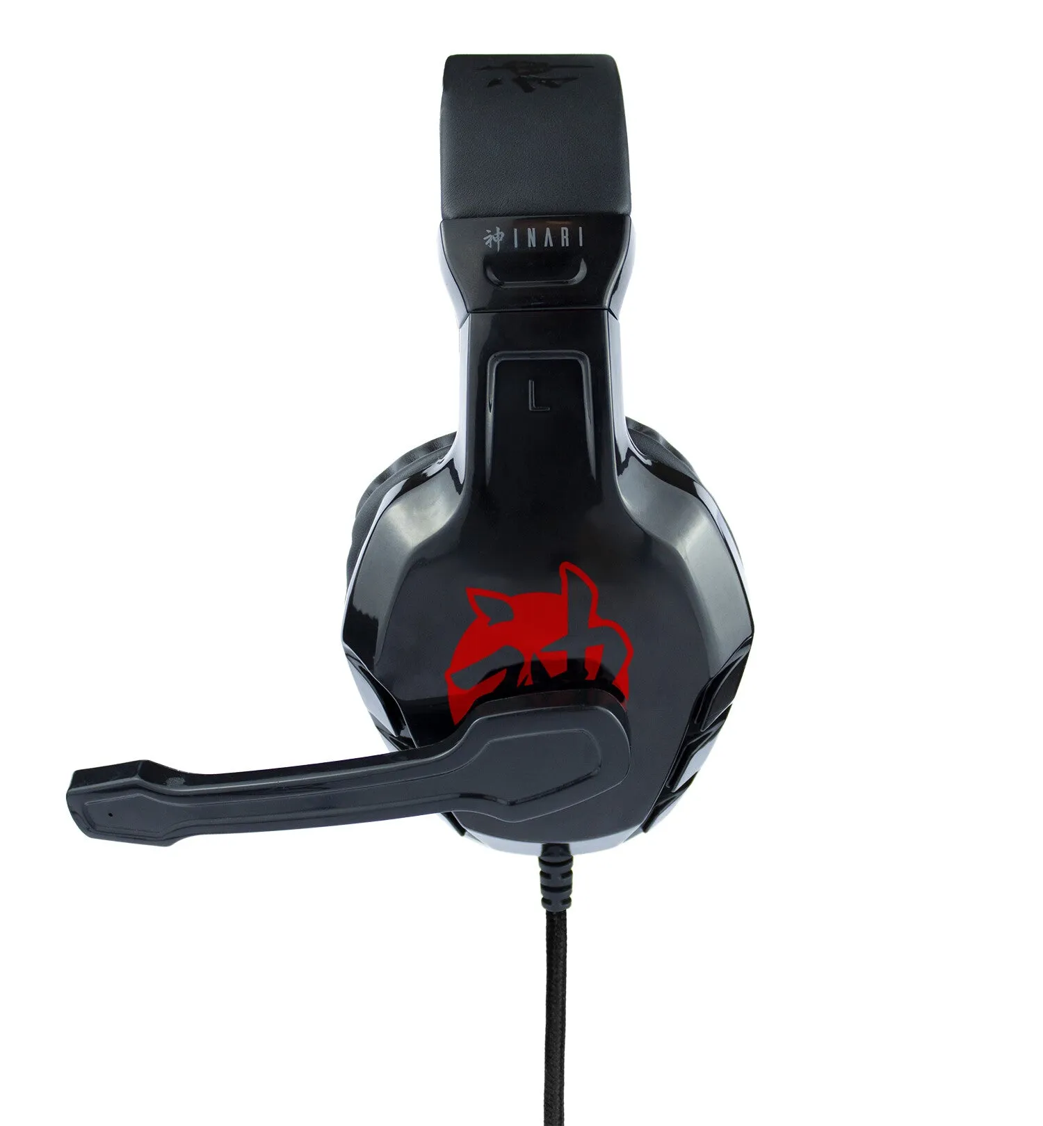 FR-TEC Inari Gaming Headset-Playstation/XBOX/PC/MAC/SWITCH- Black & Red