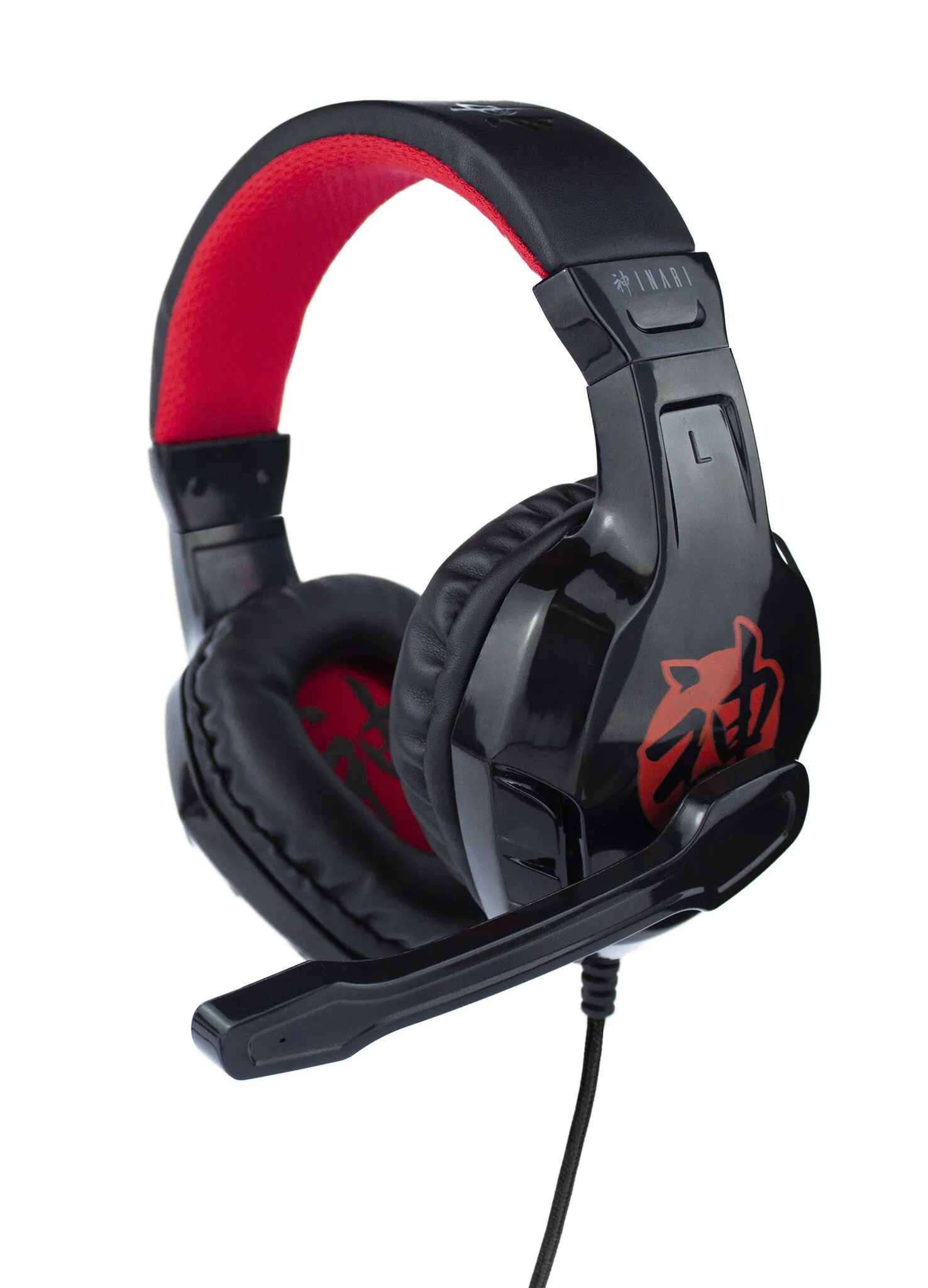 FR-TEC Inari Gaming Headset-Playstation/XBOX/PC/MAC/SWITCH- Black & Red