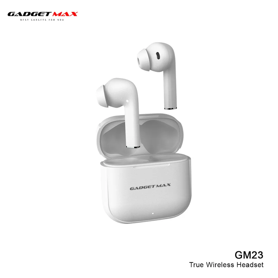 GADGET MAX GM23 TINY CUBE TWS Earbuds - WHITE