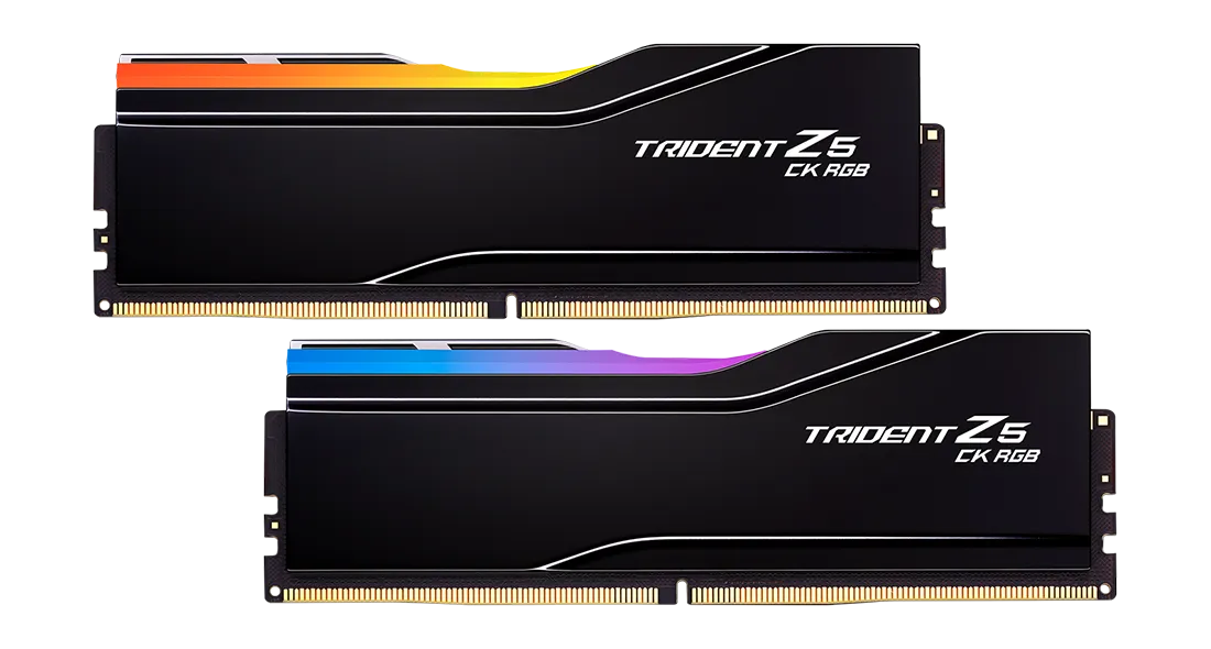 G.SKILL 48GB Kit (2x24GB) Trident Z5 CK RGB F5-9600C4658H24GX2-TZ5CRK DDR5 9600MHz CUDIMM Memory