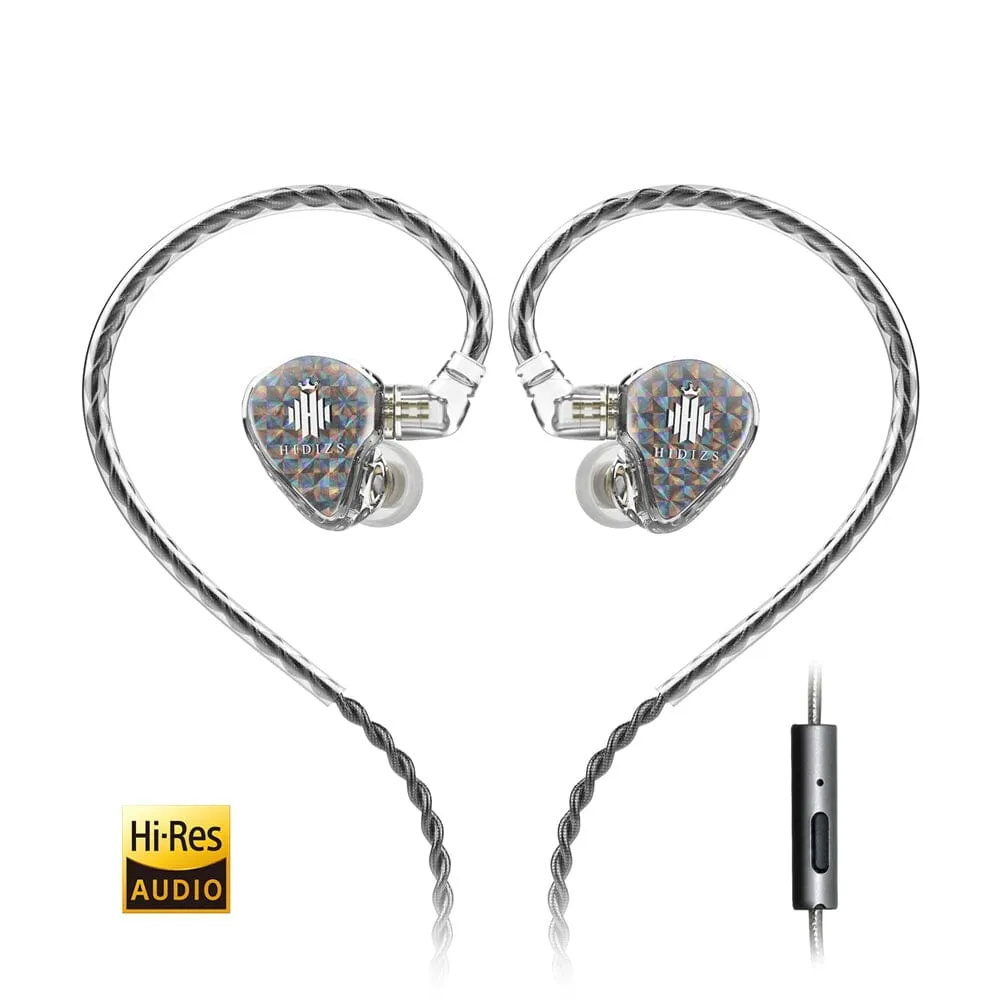 Hidizs MS1-Galaxy High-Performance Dual Magnetic Circuit Dynamic Driver In-Ear Monitors