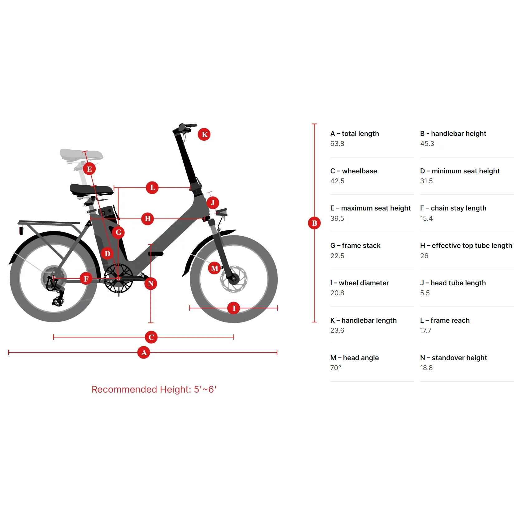 Himiway 500W 48V B3 Foldable Commuter Step-Thru Electric Bike