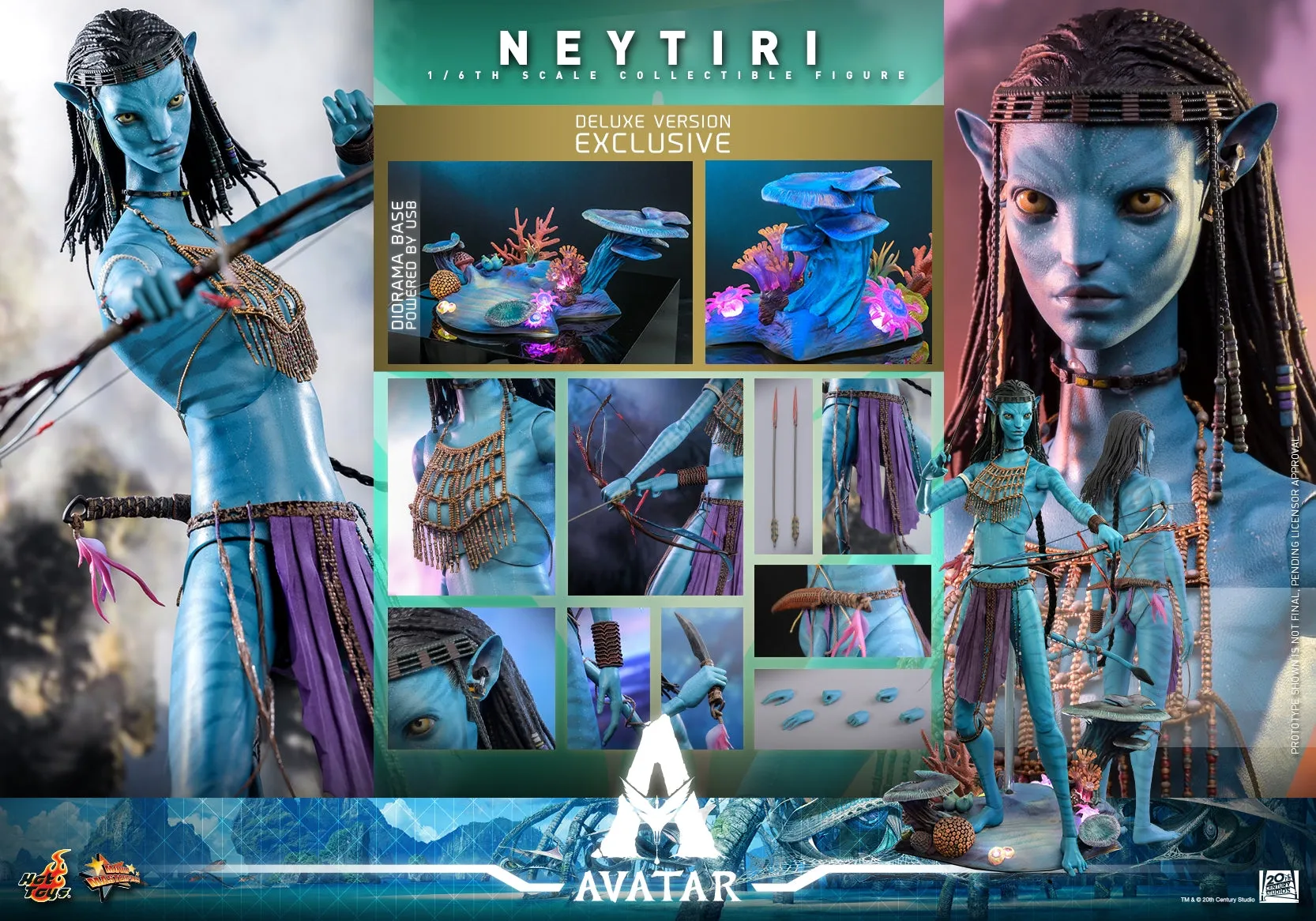 Hot Toys - MMS686 - Avatar: The Way of Water - 1/6th scale Neytiri Collectible Figure [Deluxe Version]