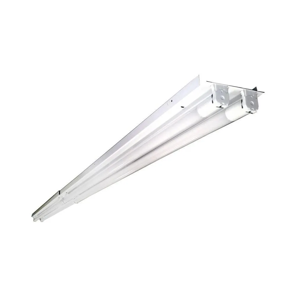 Howard Lighting LED Retrofit Kit Converts 2 Lamp 8Ft Fluorescent Strip Light Into 4 4ft LED Tubes 64W 100-277V 8800 lumens 5000k 5 Year Warranty