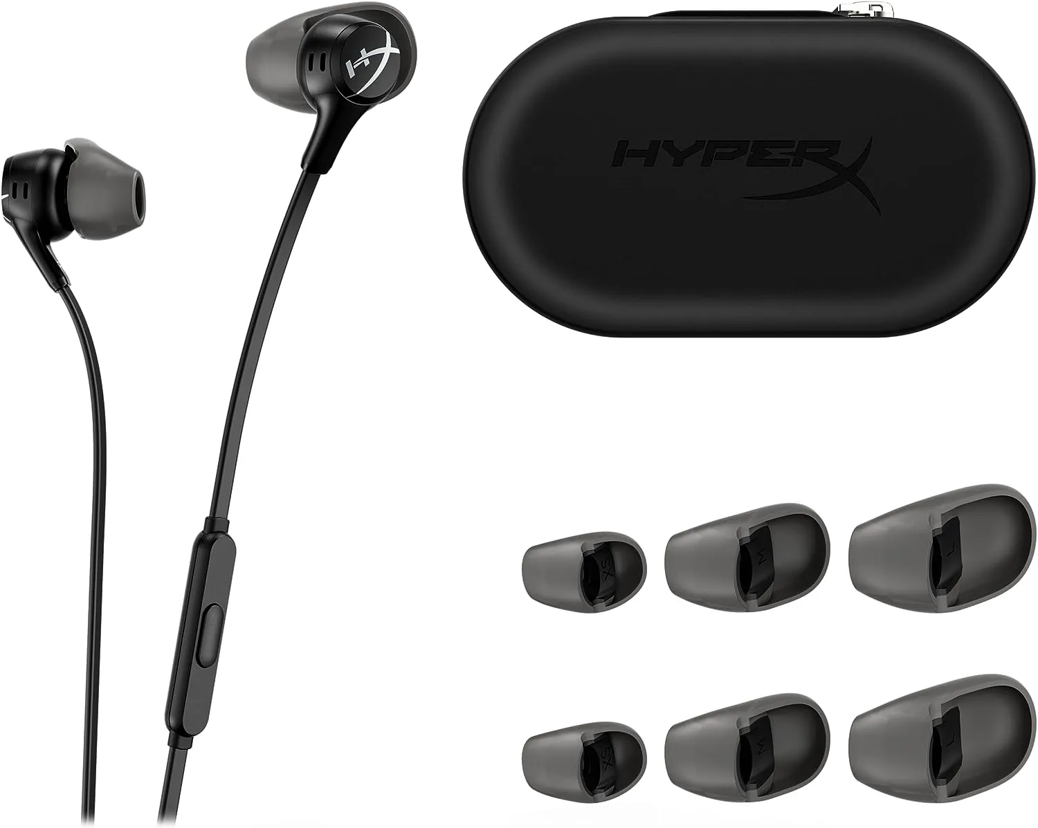 HyperX Cloud Earbuds II - PC | Mobile | Nintendo Switch | PS4 | PS5 | Xbox Series - BLACK