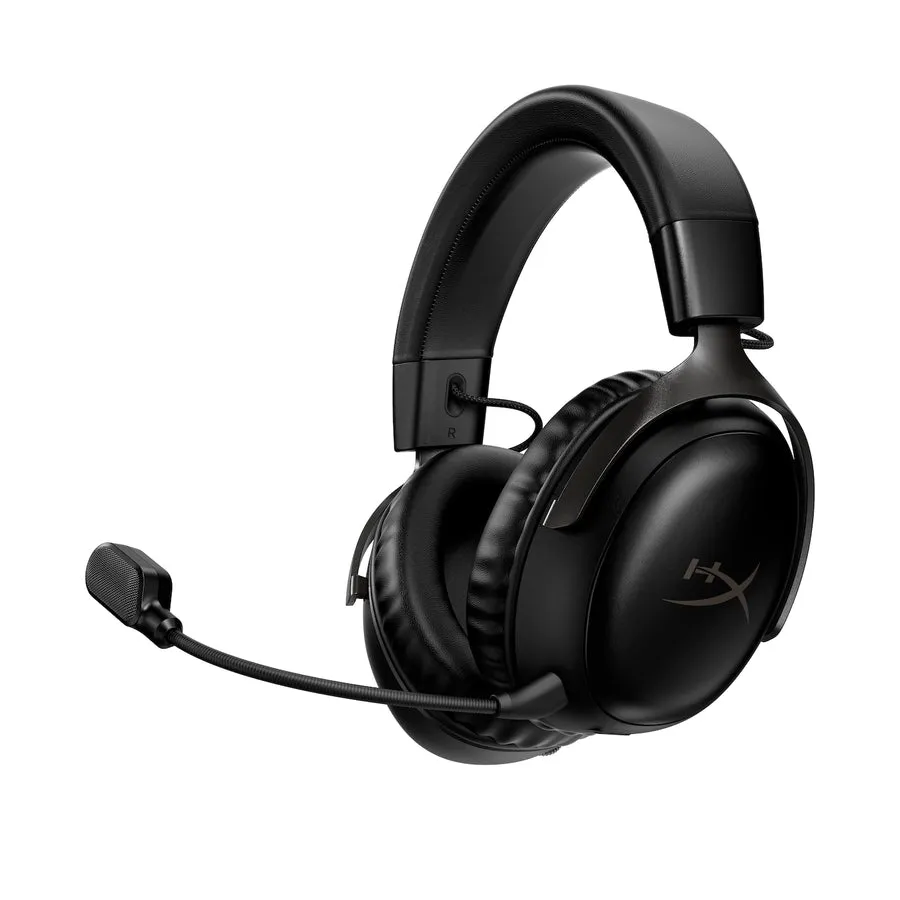 HyperX Cloud III Wireless DTS X Gaming Headset with Signature Comfort | Angled 53mm Drivers | Ultra-Clear Microphone