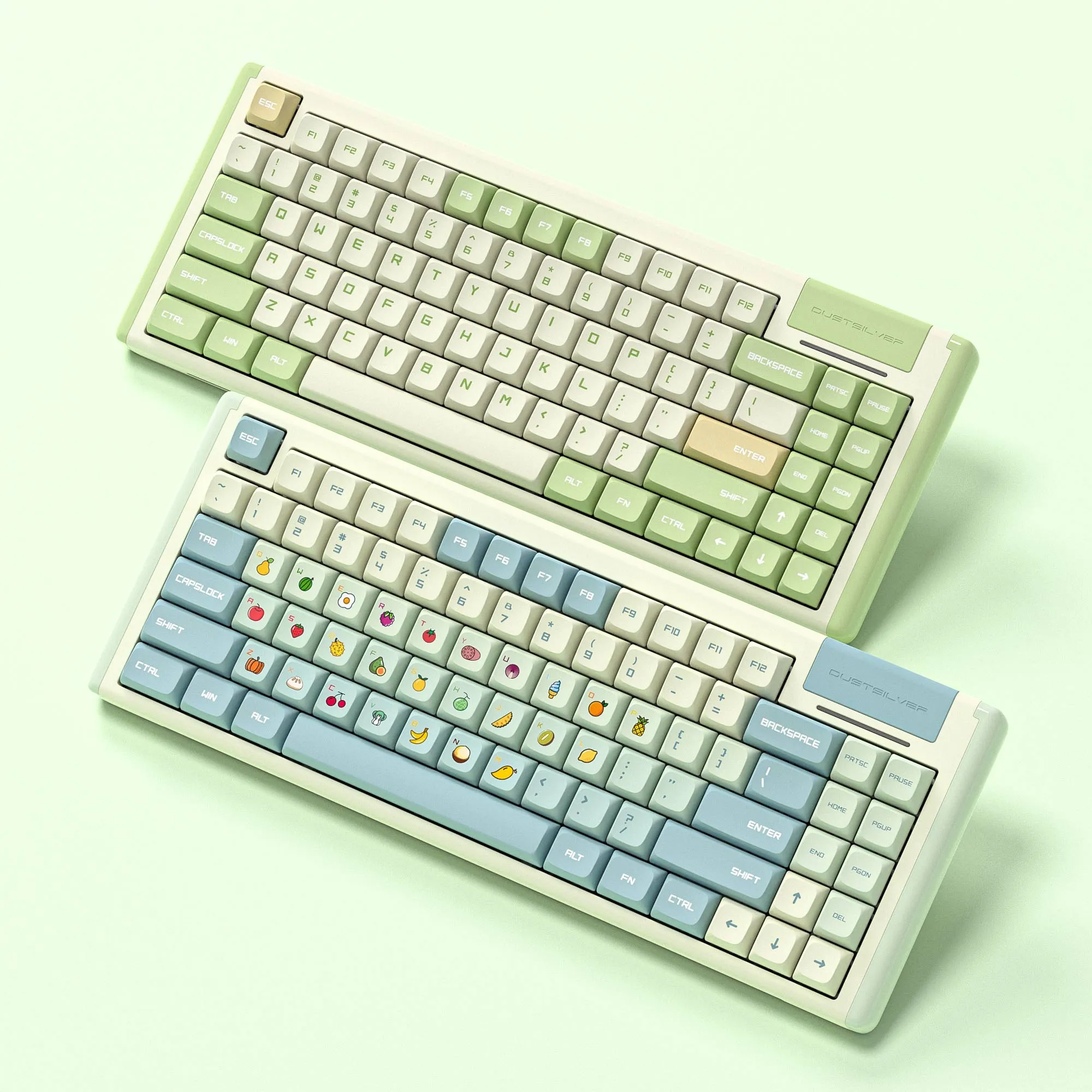 K84 Green Summer Wired Keyboard