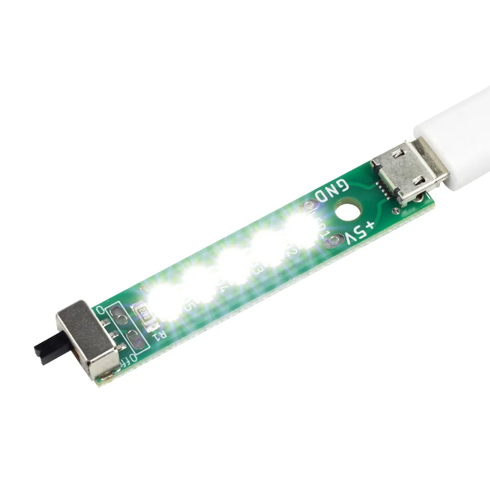 Kitronik USB LED Strip with Power Switch