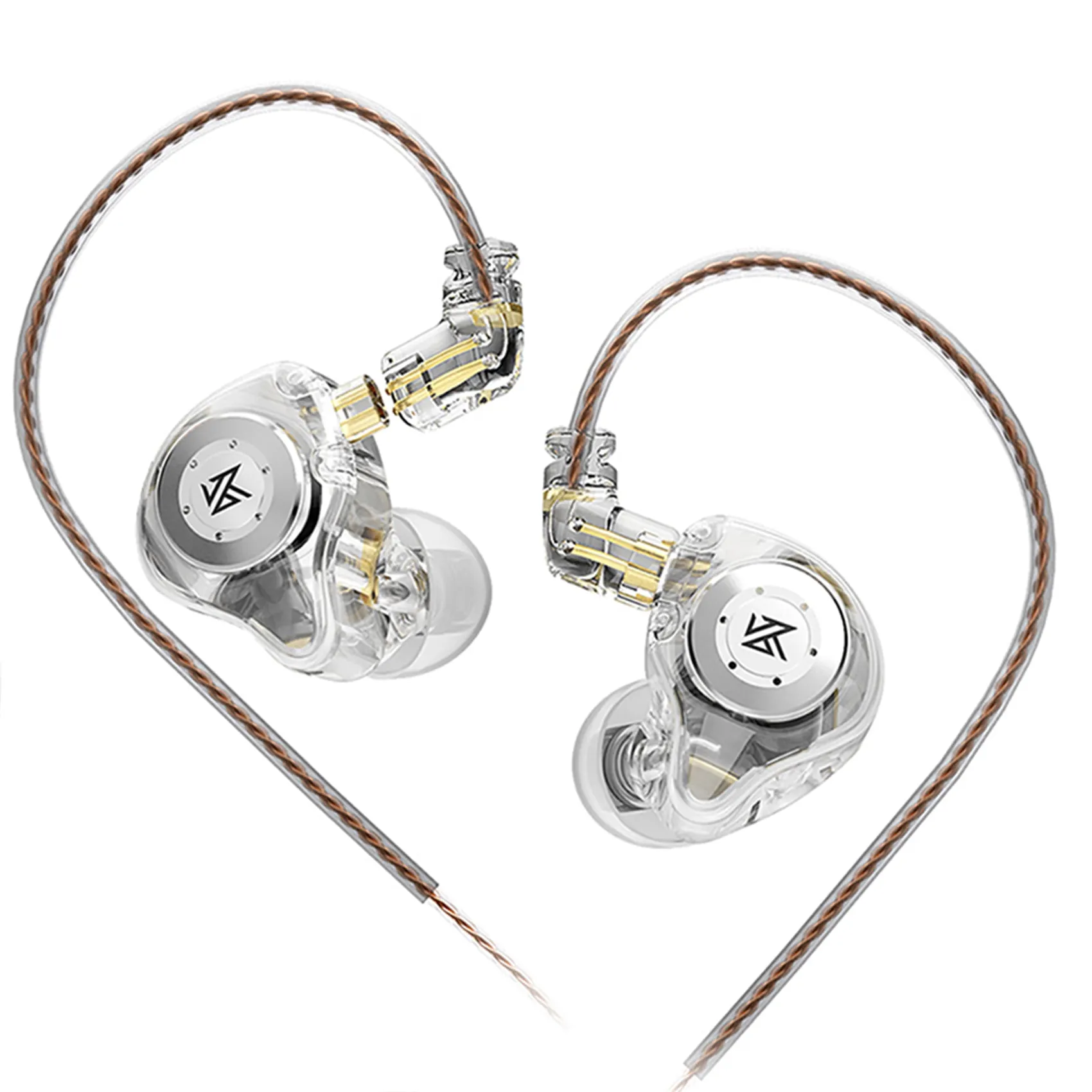 【KZ EDX Pro】 Gaming Earbuds IEM Earphones with 1DD Wired in Ear Monitor, Bass Sound with 10mm Dynamic Driver