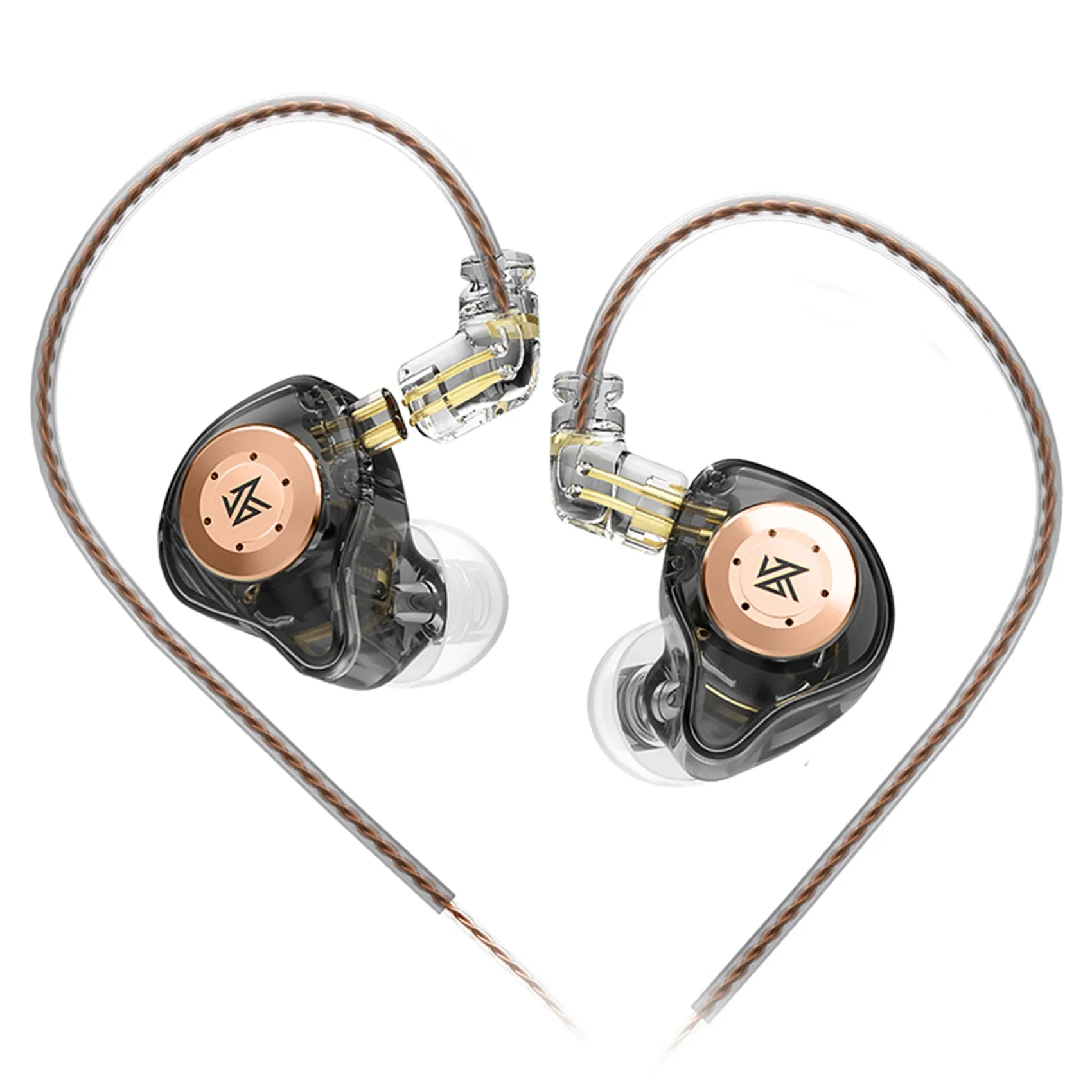 【KZ EDX Pro】 Gaming Earbuds IEM Earphones with 1DD Wired in Ear Monitor, Bass Sound with 10mm Dynamic Driver