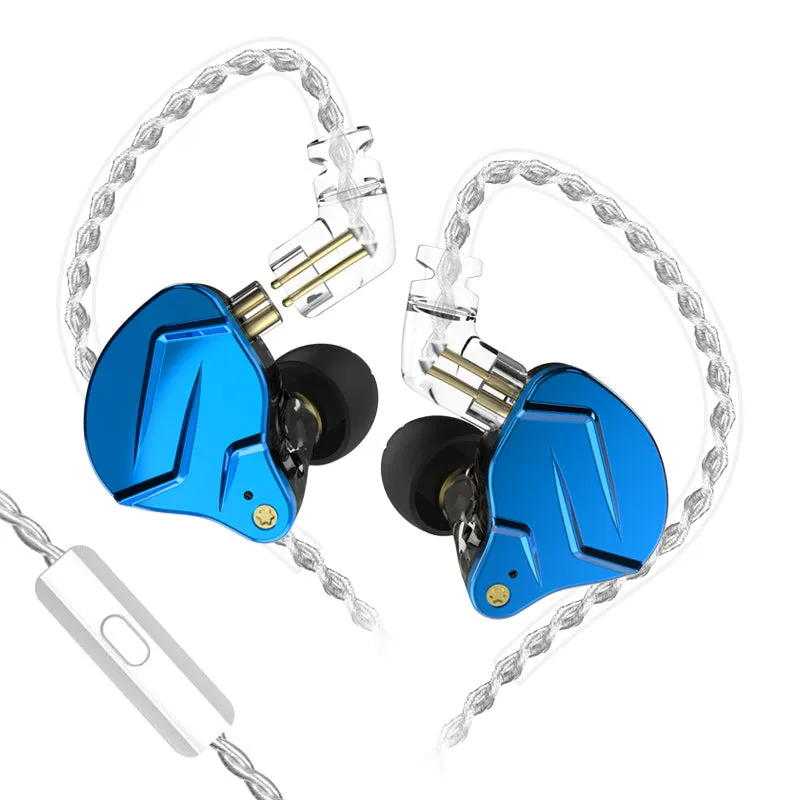 【KZ ZSN Pro X】 in Ear Monitor, Wired Gaming Earbuds, HiFi KZ in Ear Headphones with Hybrid Dual Driver 1BA 1DD High Fidelity Musicians IEM Earphones