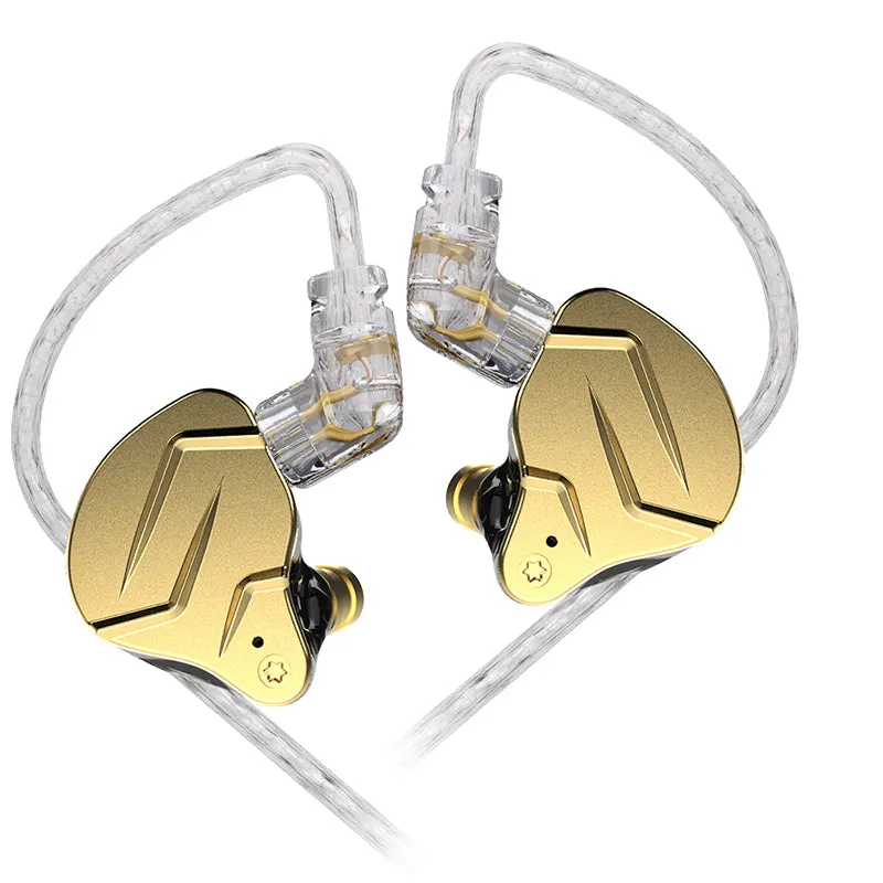 【KZ ZSN Pro X】 in Ear Monitor, Wired Gaming Earbuds, HiFi KZ in Ear Headphones with Hybrid Dual Driver 1BA 1DD High Fidelity Musicians IEM Earphones