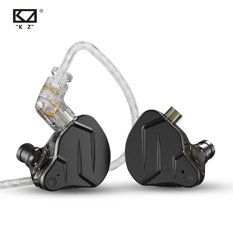 【KZ ZSN Pro X】 in Ear Monitor, Wired Gaming Earbuds, HiFi KZ in Ear Headphones with Hybrid Dual Driver 1BA 1DD High Fidelity Musicians IEM Earphones