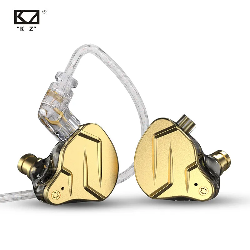 【KZ ZSN Pro X】 in Ear Monitor, Wired Gaming Earbuds, HiFi KZ in Ear Headphones with Hybrid Dual Driver 1BA 1DD High Fidelity Musicians IEM Earphones