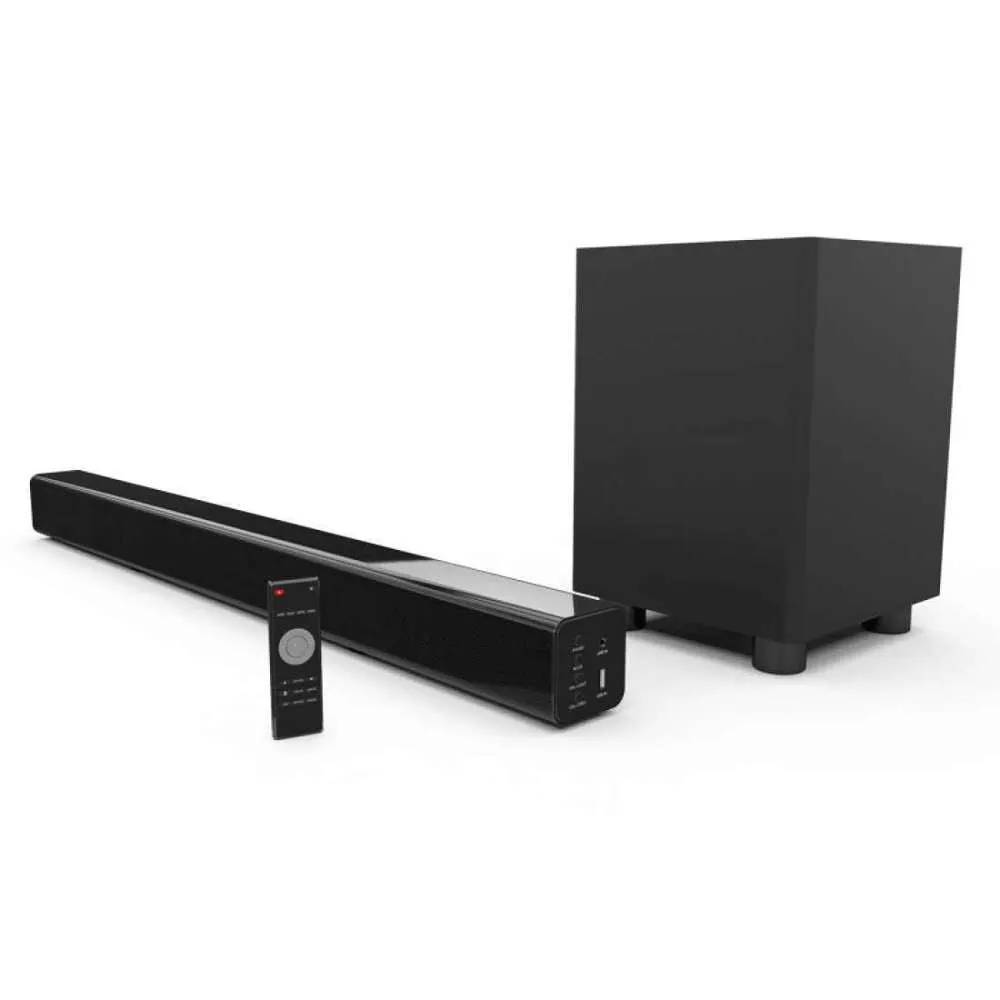 Laser Soundbar Bluetooth Wireless Sub-Woofer