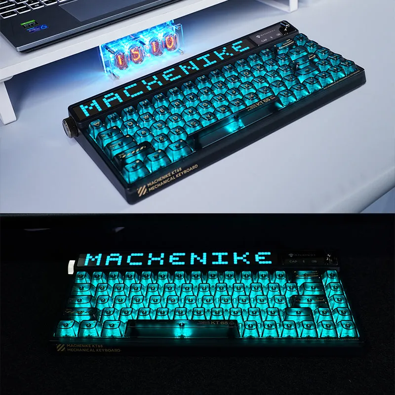 Machenike KT68 Pro Smart Screen Hot-Swap Mechanical Keyboard