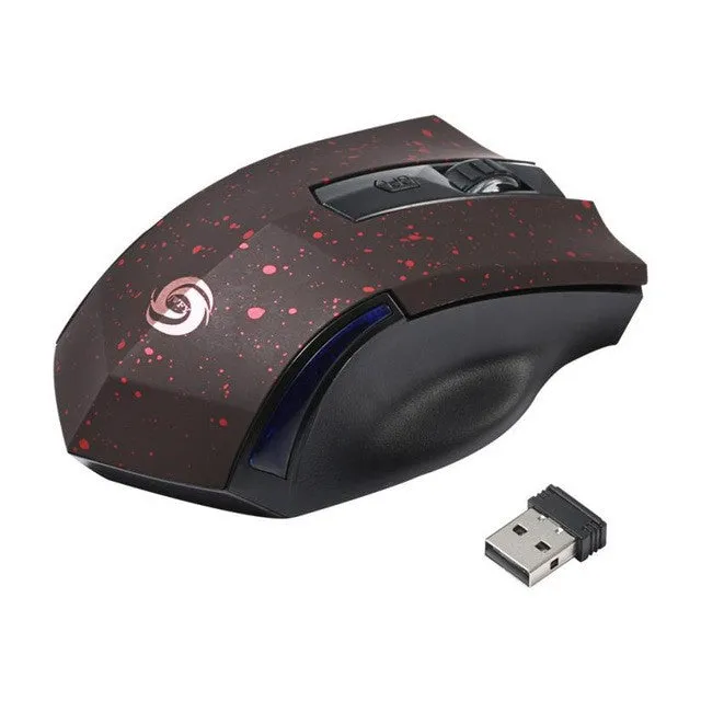 Malloom 2016 Hot Sale 1200 DPI 2.4 GHz 6 Buttons Wireless Optical Mini PC Laptop Notebook gaming Mouse Mice