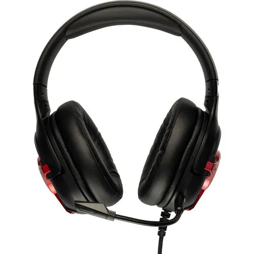 Meters M-LEVEL-RED Wired Gaming Headset - Red