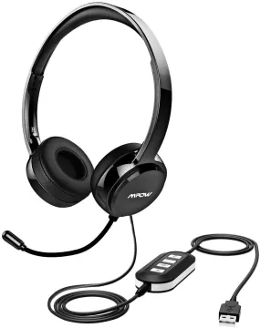 Mpow 071 3.5mm& USB Headset with Microphone