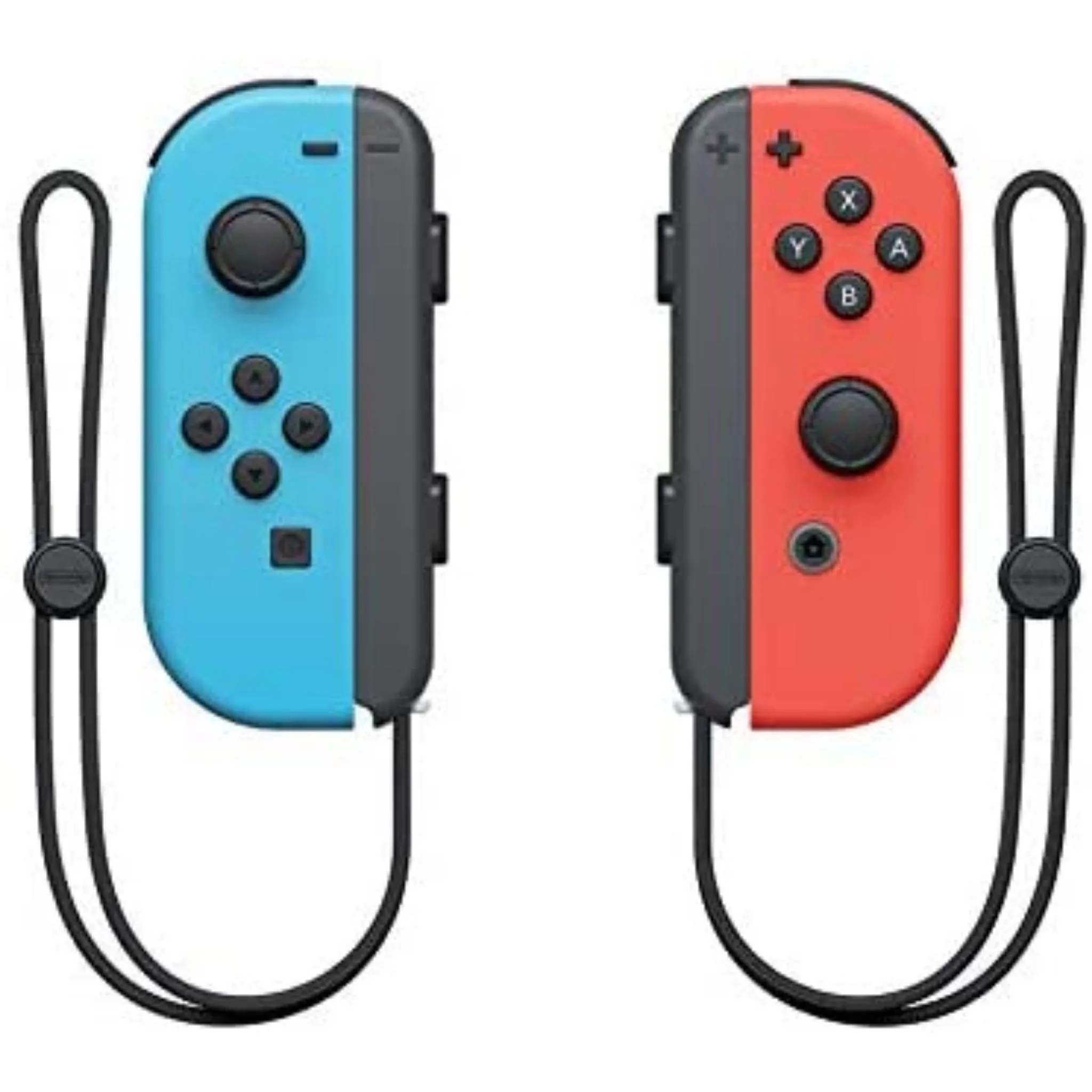 Nintendo Switch with Neon Blue and Neon Red Joy-Con