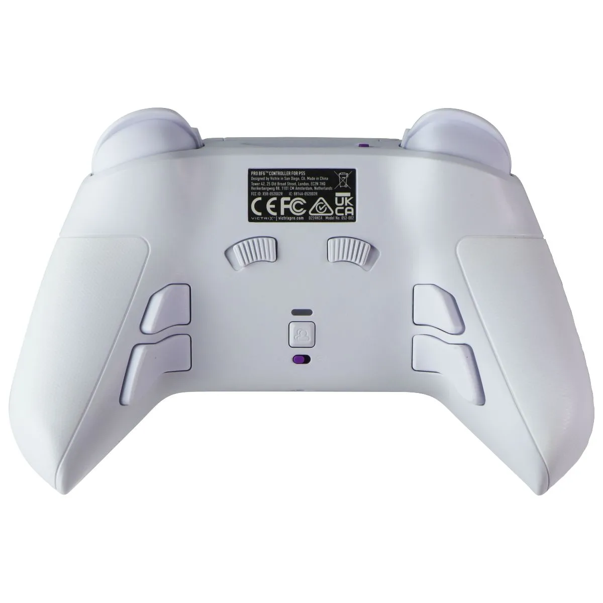 Official PDP Victrix Pro BFG Wireless Gaming Controller for PS5/PS4/PC - White