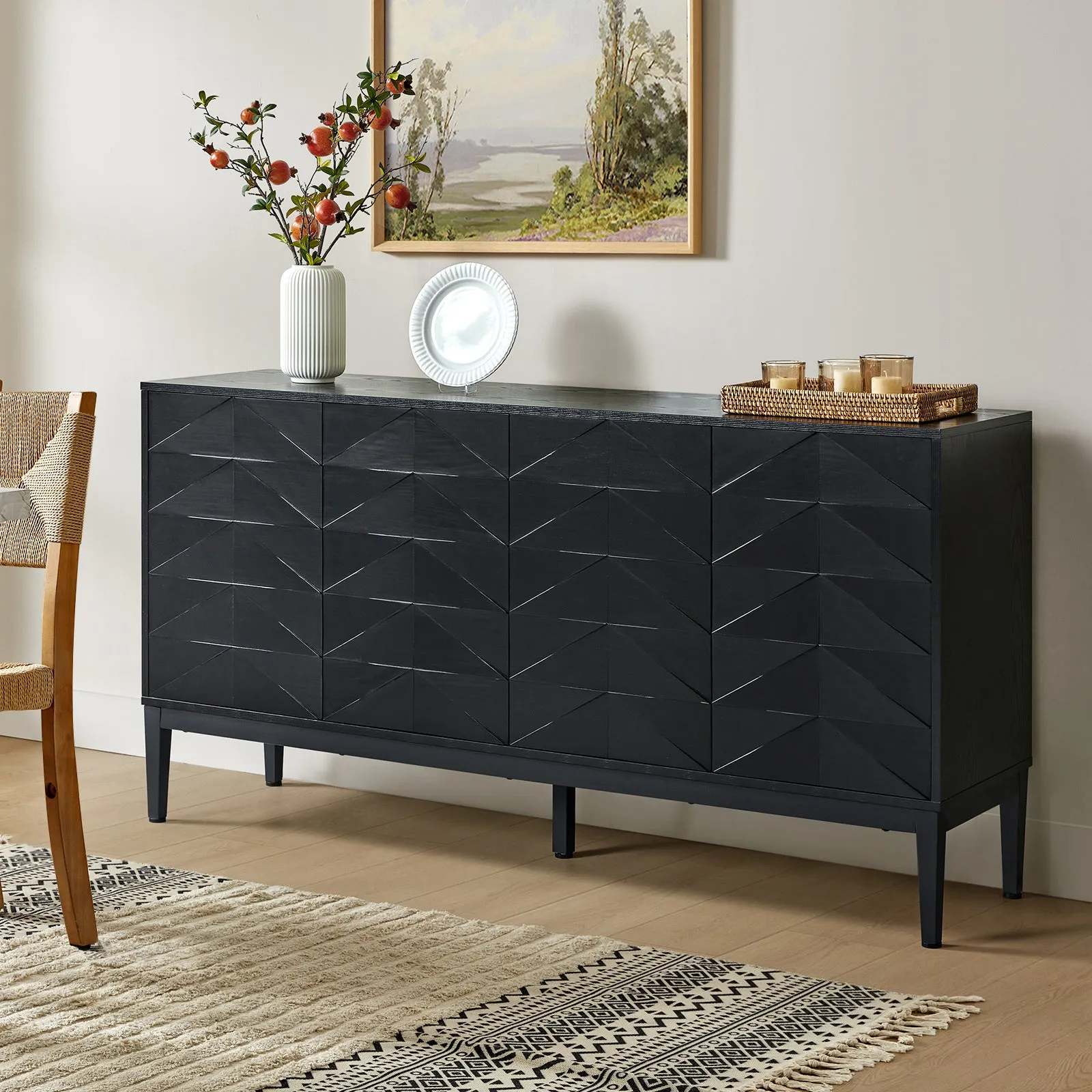 Paramount 4-Door Sideboard