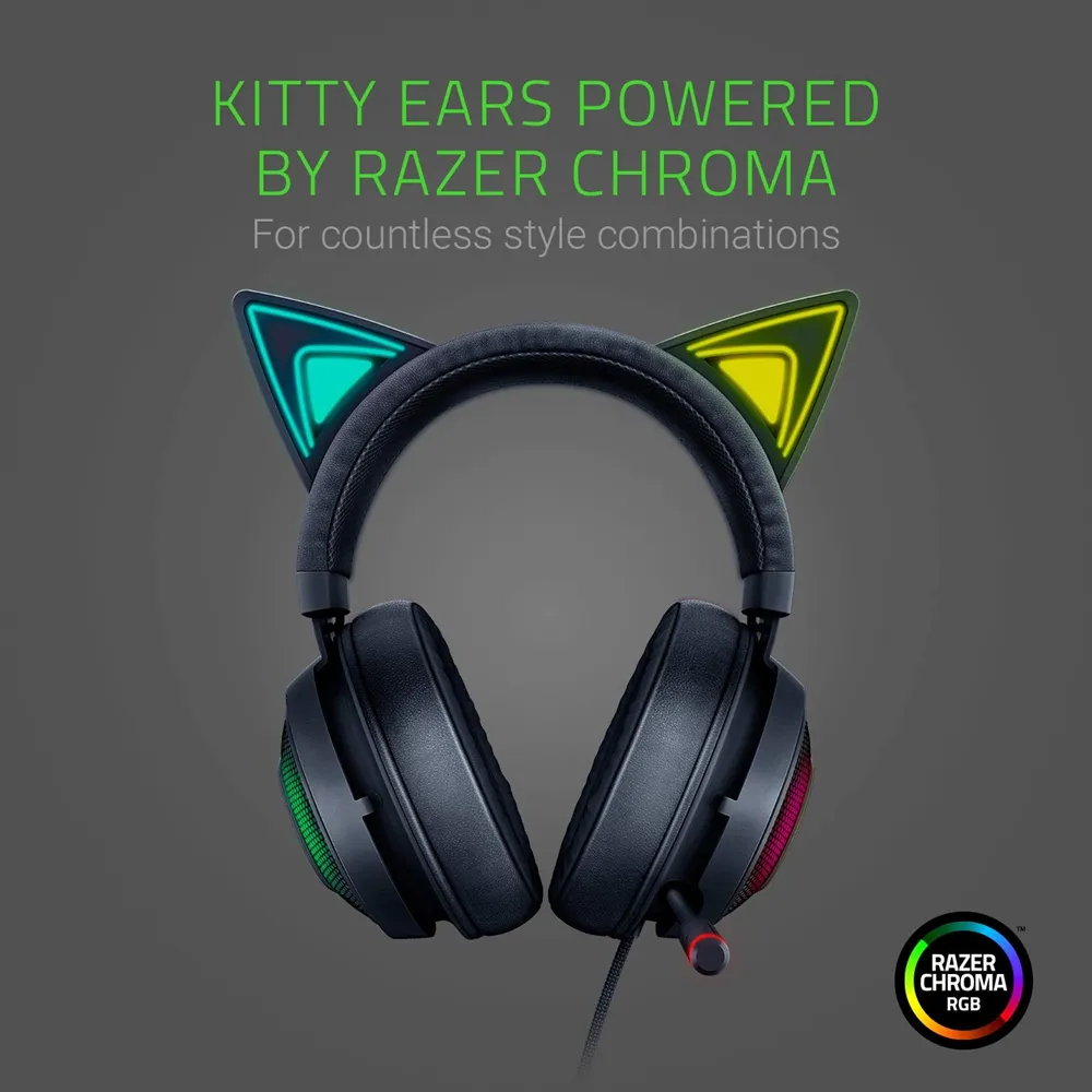 Razer Kraken Kitty Chroma Usb Gaming Headset