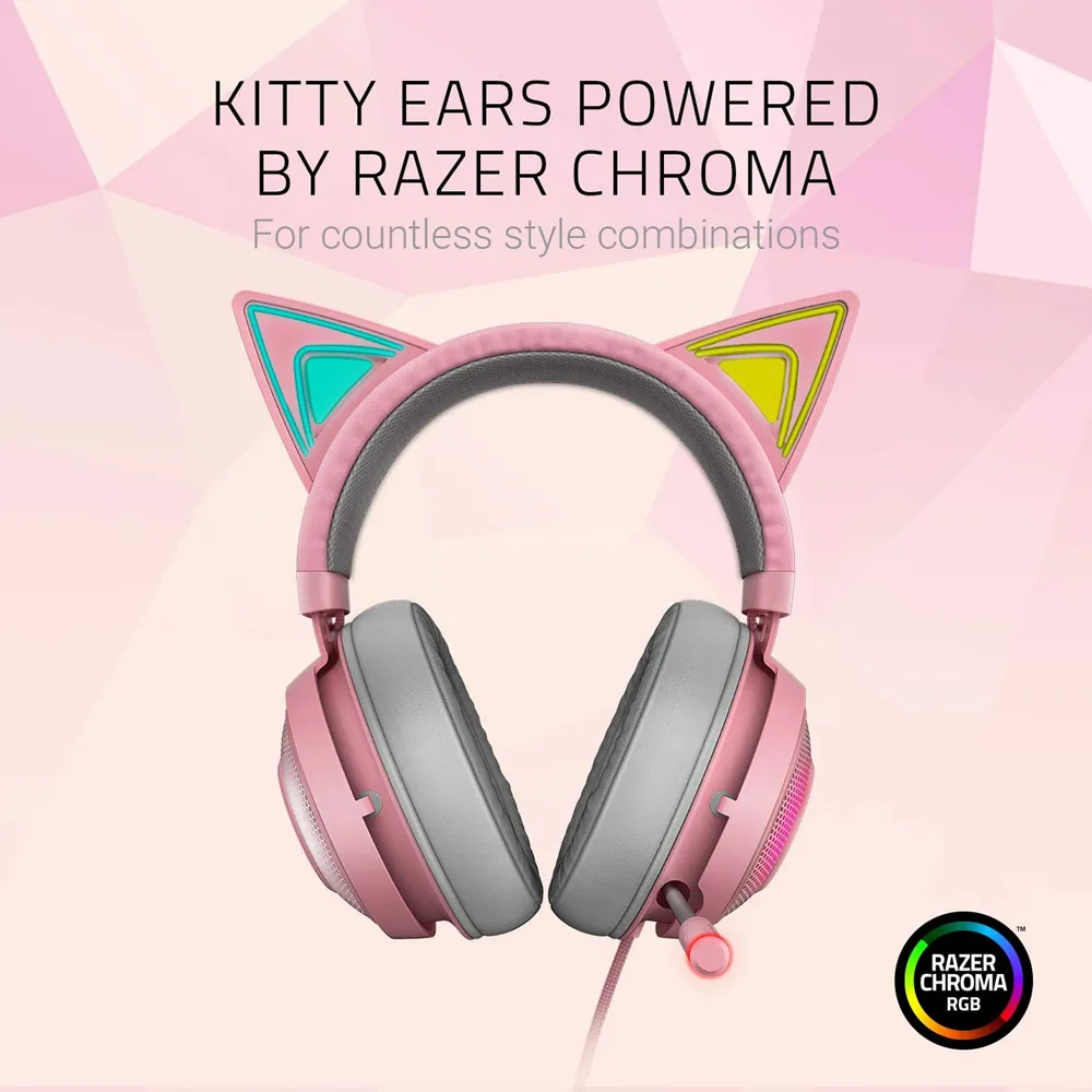 Razer Kraken Kitty Chroma Usb Gaming Headset