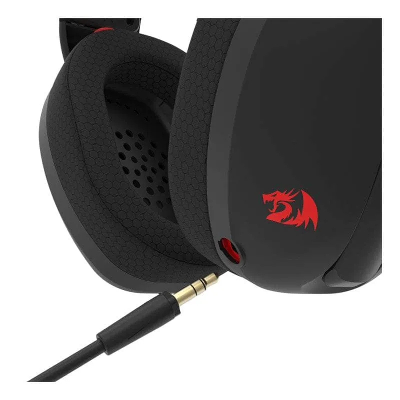 Redragon Over Ear Ire Bt5.2 Wireless Gaming Headset Black Rd H848