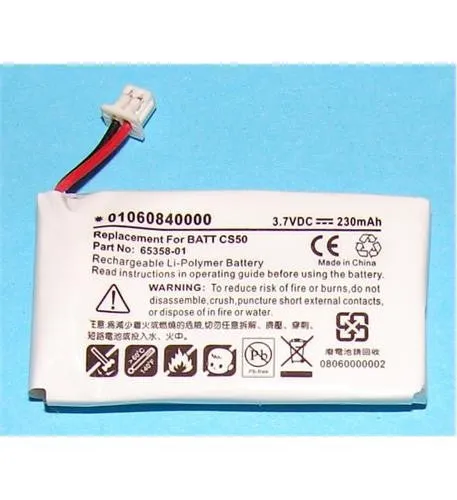 Replacement Battery for CS50,CS55,CS510,CS520 - 65358-01