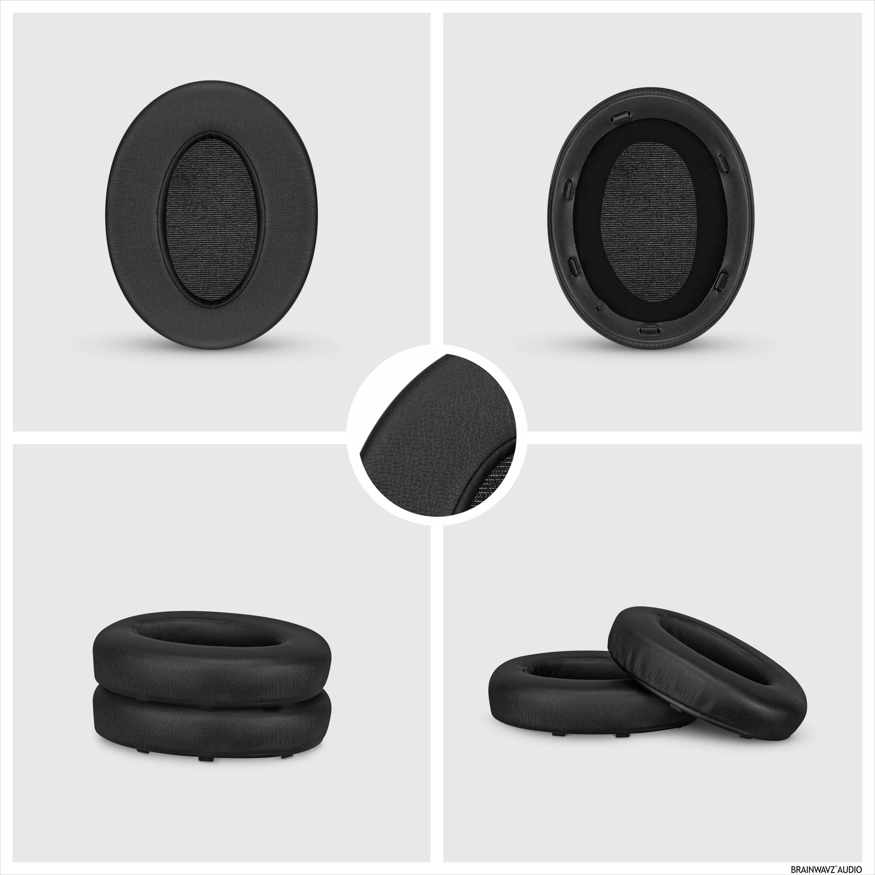 Replacement Earpads for Sony WH-XB910N Wireless Headphones With Soft PU Leather & Memory Foam