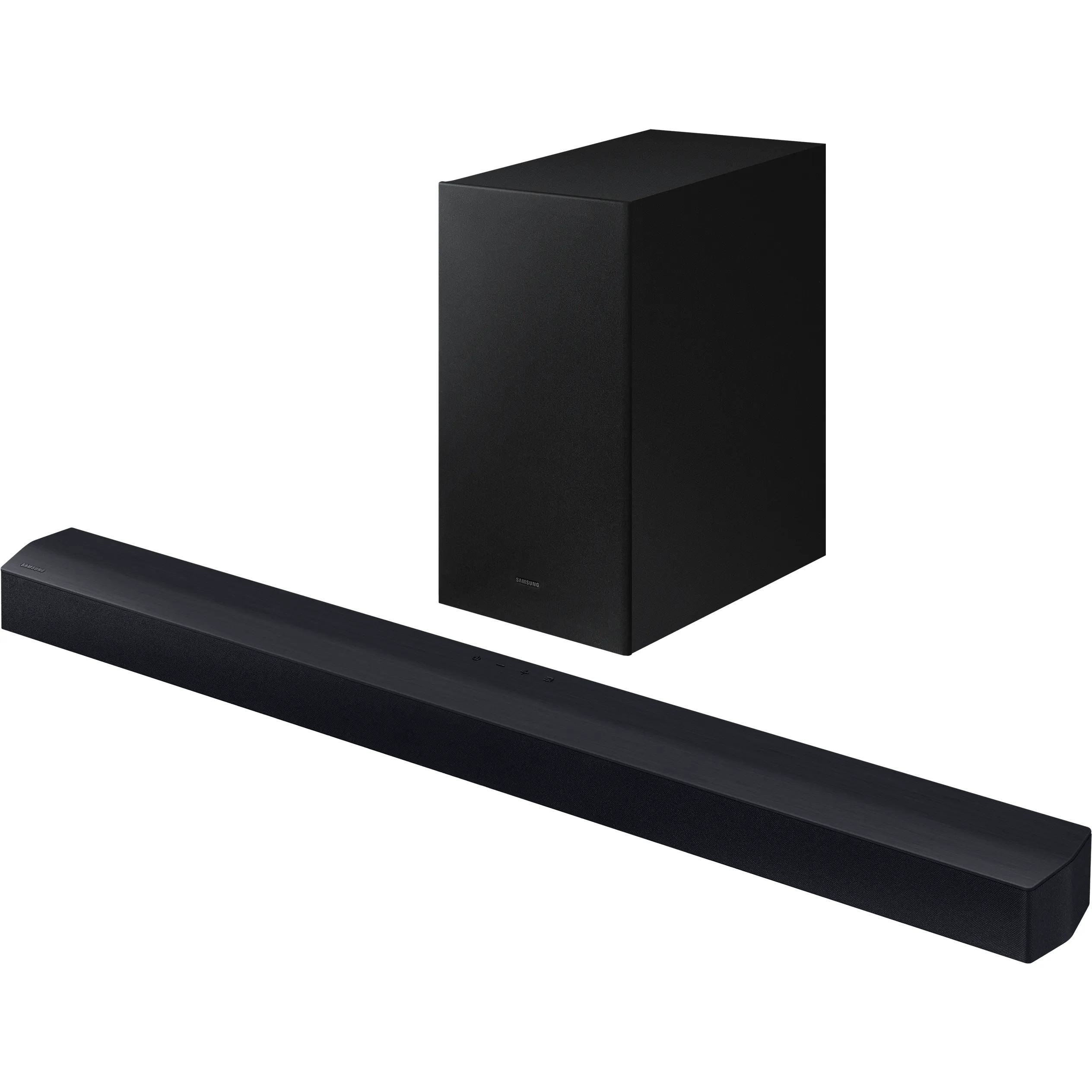 Samsung C450 2.1ch 300W Soundbar with Wireless Subwoofer - Black | HW-C450/XU