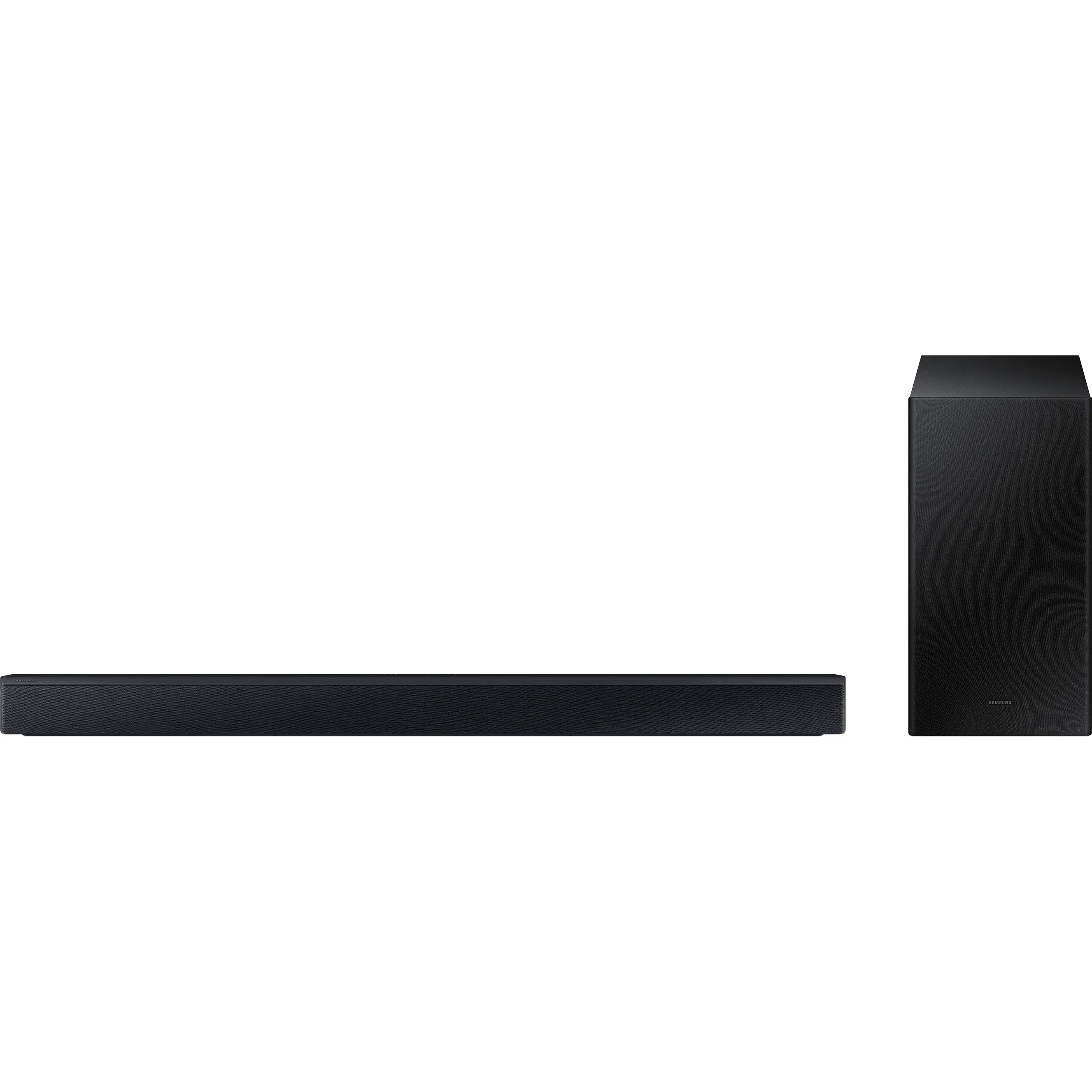 Samsung C450 2.1ch 300W Soundbar with Wireless Subwoofer - Black | HW-C450/XU