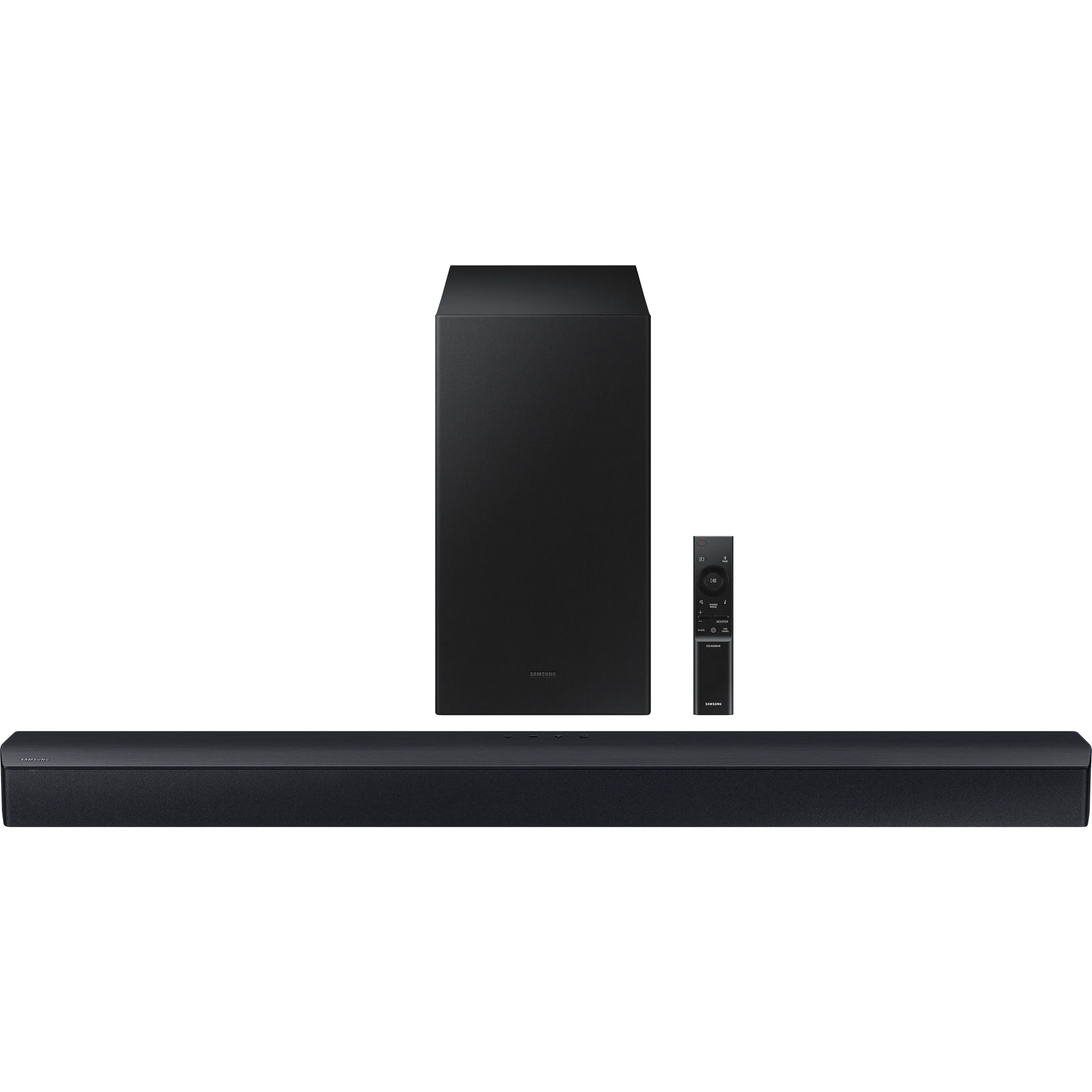 Samsung C450 2.1ch 300W Soundbar with Wireless Subwoofer - Black | HW-C450/XU