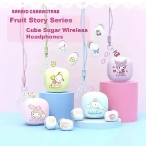 Sanrio Cute Fruit Series Noise Cancellation Earphones