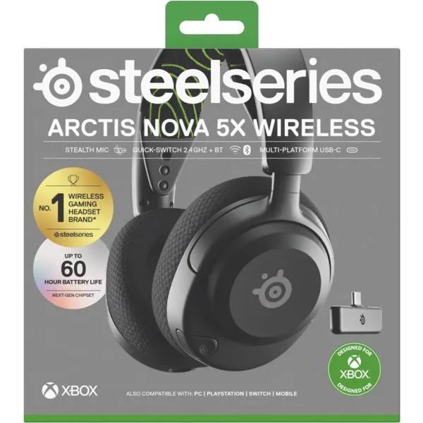 SteelSeries Arctis Nova 5X Wireless Gaming Headset