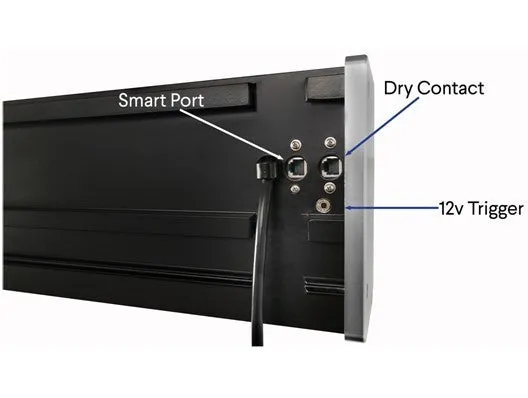 Stewart Filmscreen Luxus BC 125" (48.38"x116") Cinemascope [2.40:1] LUXG2125CFHG5SBB