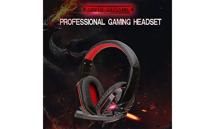 SY755MV Luminous Game Headphone