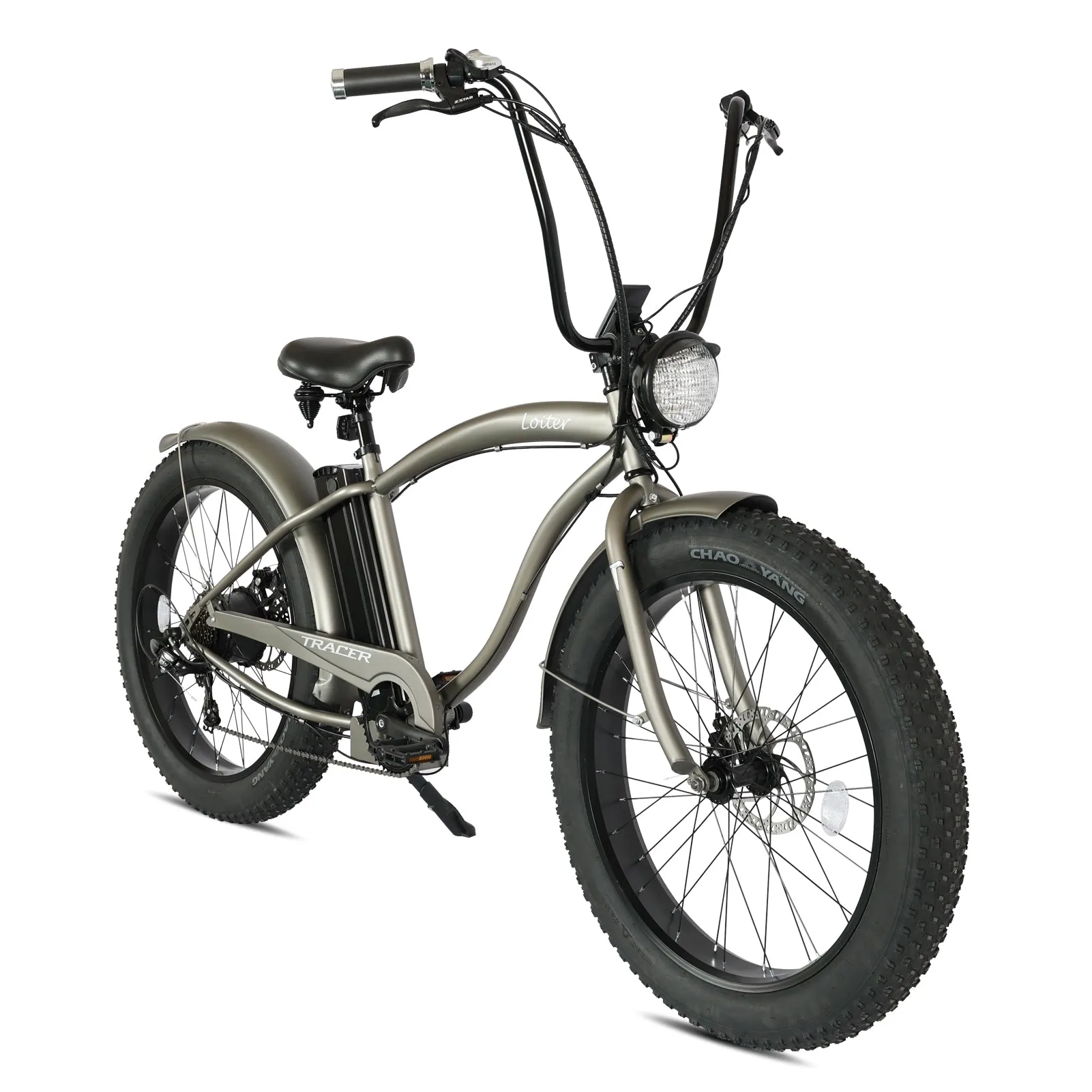 Tracer Loiter 48V/17.5Ah 800W 26" Lithium-ion Cruiser E-Bike